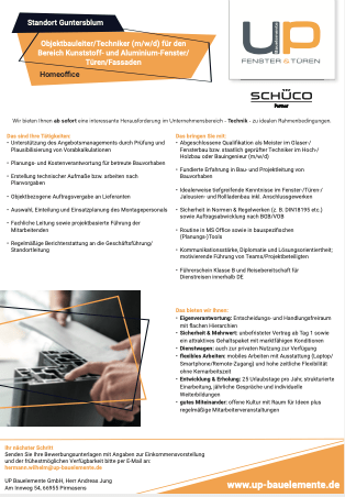 Stellen-Anzeige Monteure_